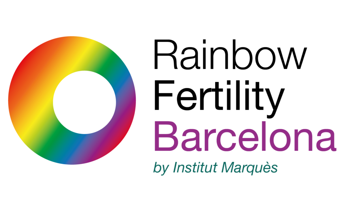 logo rainbow fertility bcn by institut marquès mario mieli
